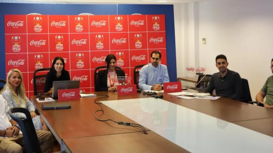 Τα ζευγάρια του Κυπέλλου Coca - Cola Μικρών Κατηγοριών