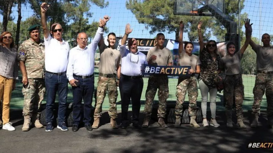 Ο Ανδρέας Μιχαηλίδης στη Λειτουργική Προπόνηση της 33ΜΚ που έγινε στο πλαίσιο του BeActive (φώτος/βίντεο)