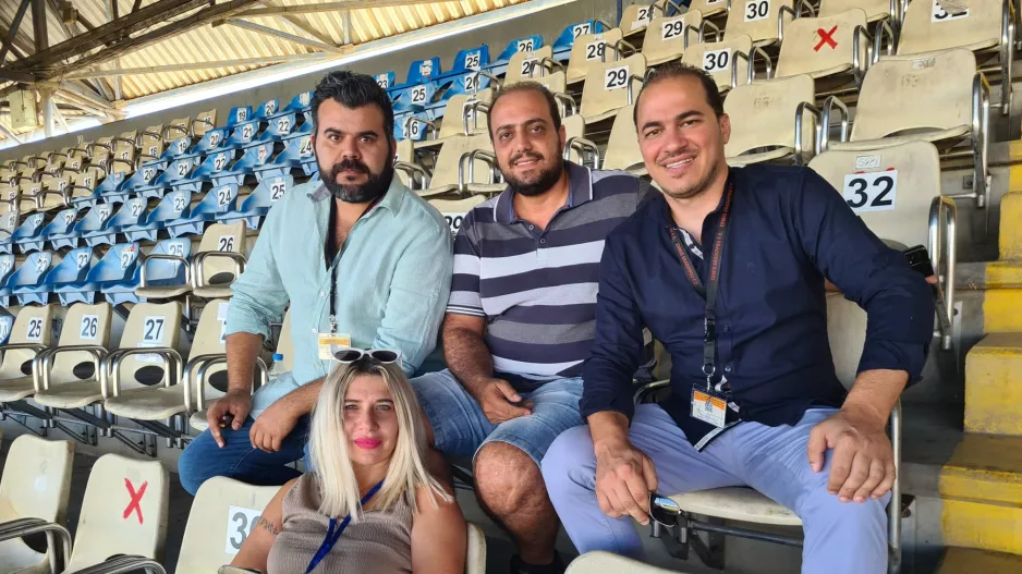 Ο πρόεδρος με τους συνεργάτες στο Τσίρειο (Φώτο)