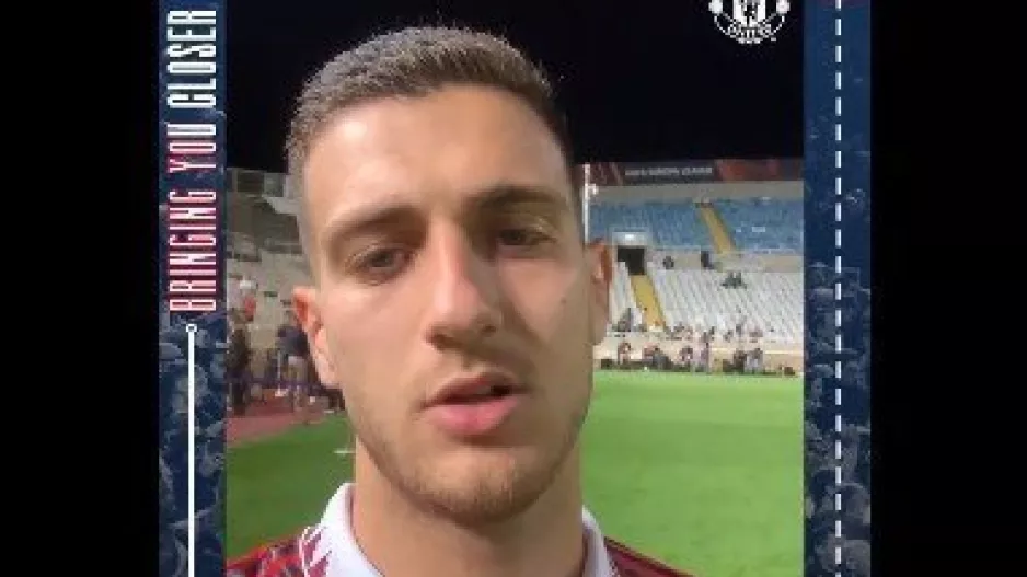 Dalot από το ΓΣΠ: "Εξαιρετική ατμόσφαιρα, σας ευχαριστώ..." (βίντεο)