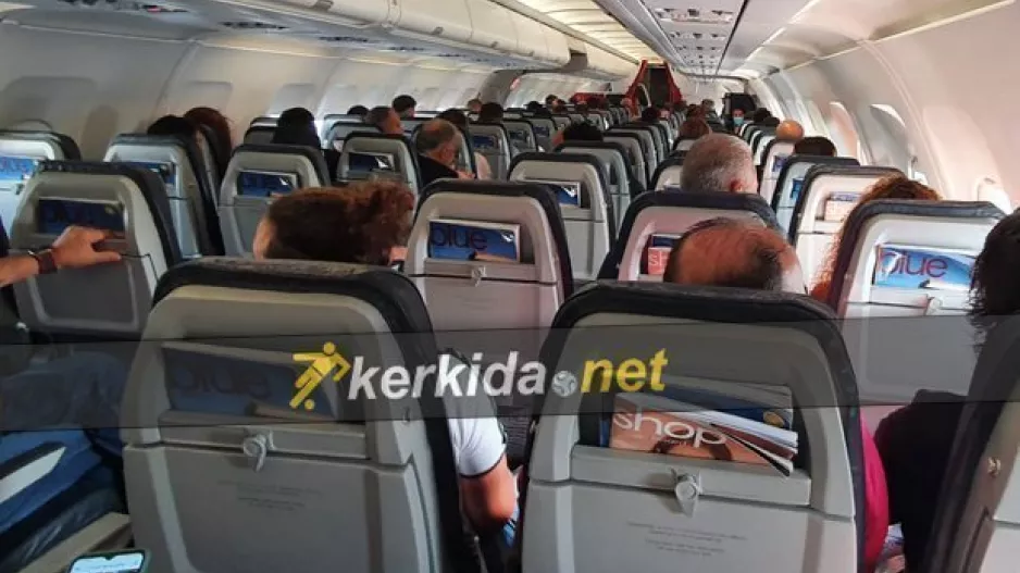 ΦΩΤΟΣ/Πέταξε για Πόλη η ΑΕΚ - Μαζί της το Kerkida