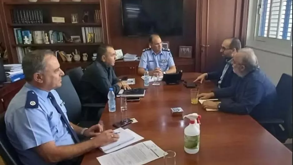 Συνάντηση ΕΑΚ και ΕΣΚ με τον Αρχηγό Αστυνομίας