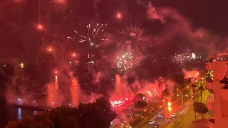 ΒΙΝΤΕΟ: Το PYRO SHOW της Θύρας 3 για τα γενέθλια!