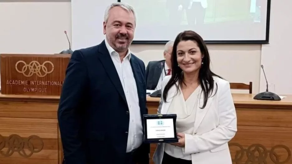 Εισηγήτρια στο 9ο Διεθνές Αθλητικό Συνέδριο του ΠΣΑΤ η Μαίρη