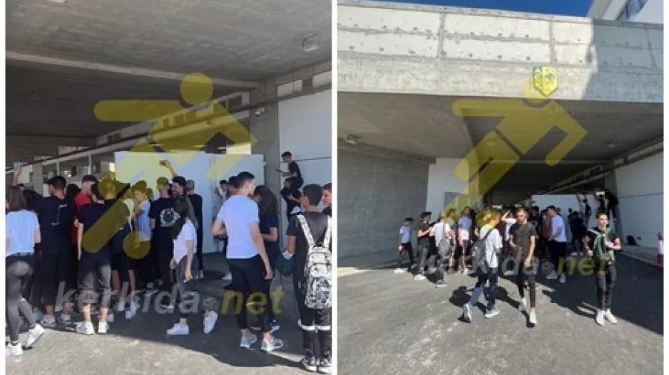 (ΦΩΤΟΣ Kerkida) Τρέλα... στην "AEK Αρένα" για Ρονάλντο και άλλους!