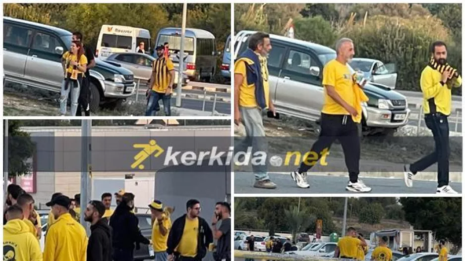 Κίτρινο... το "Στέλιος Κυριακίδης"! (Φώτος)