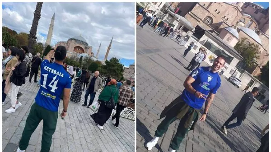Ανορθωσιάτης, πήγε στην Πόλη για την ΑΕΚ, με φανέλα Τιμούρ! 