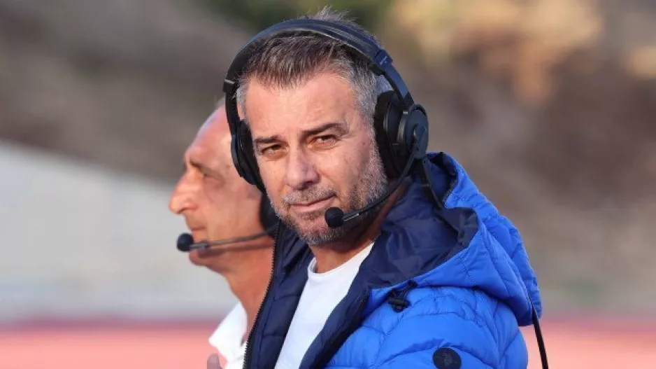 Ο Γρηγόρης με τον κόουτς... 