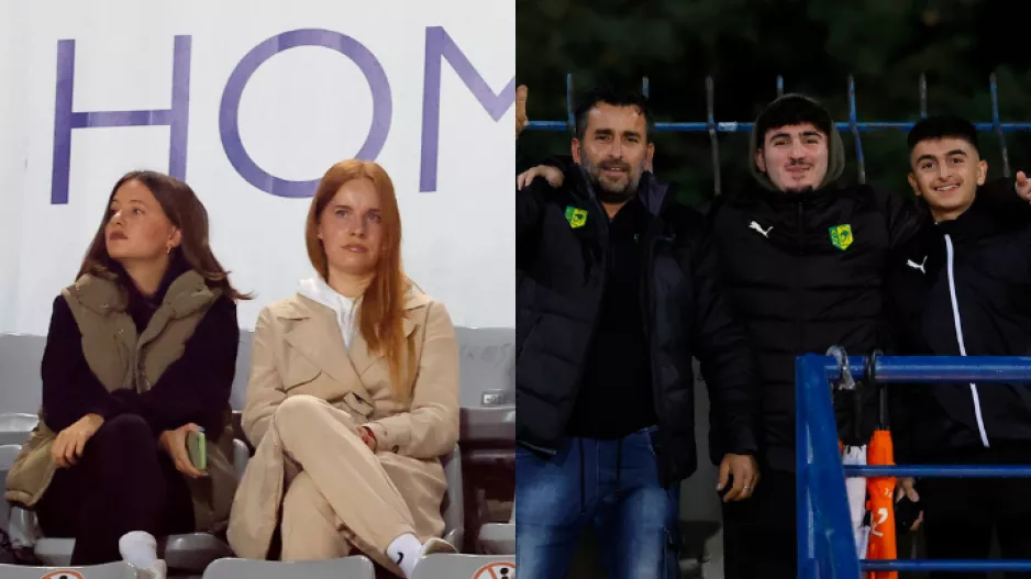 (Φωτορεπορτάζ) Ο κόσμος στο "Στέλιος Κυριακίδης" 