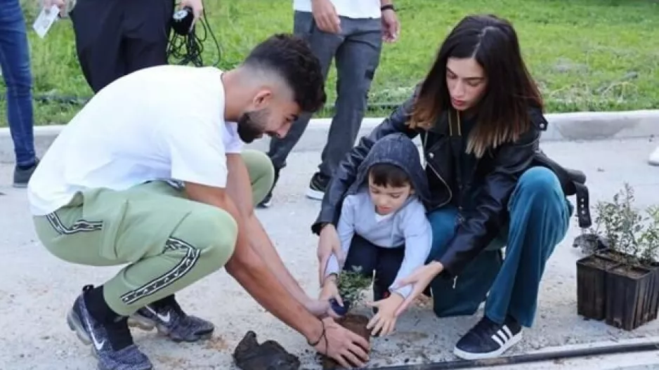 "Πρασίνισαν" το Δάλι οι Κακουλλής και Χαραλάμπους (φώτος)