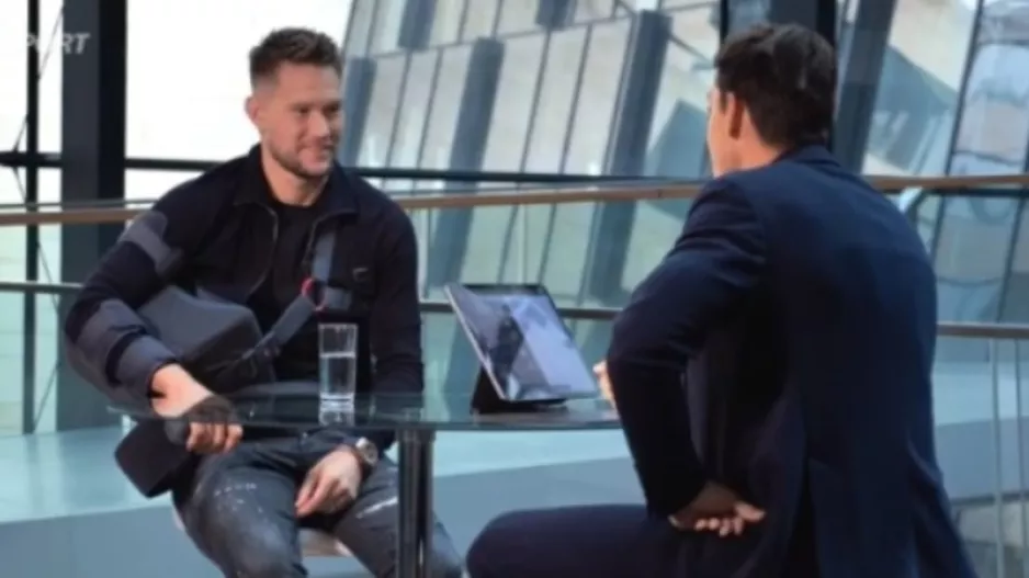 Ολυμπιακός: Ο νάρθηκας ακινητοποίησης ώμου του Βατσλίκ