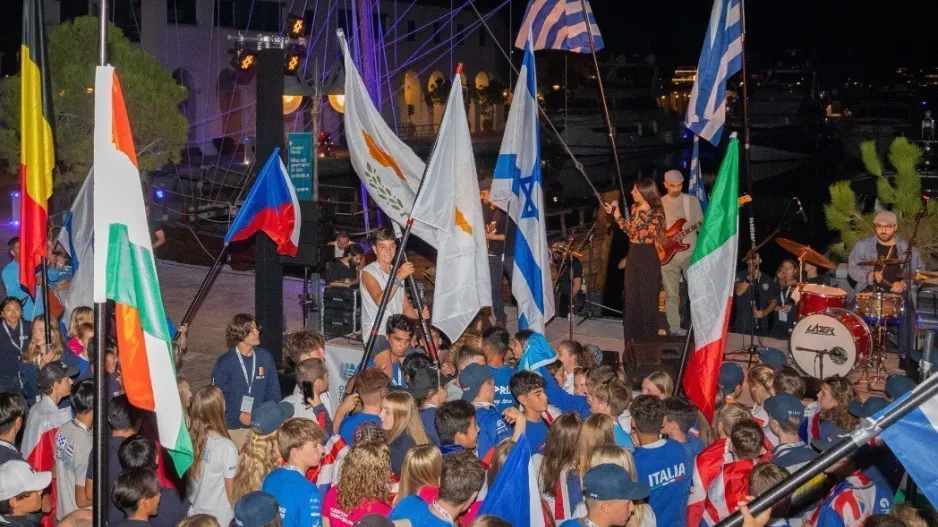 Η τελετή έναρξης του Παγκοσμίου Πρωταθλήματος Ιστιοσανίδας OPAP TECHNO 293