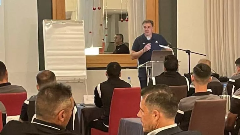 Σεμινάριο για τους νέους διαιτητές με Κύρο Βασσάρα (φώτος)