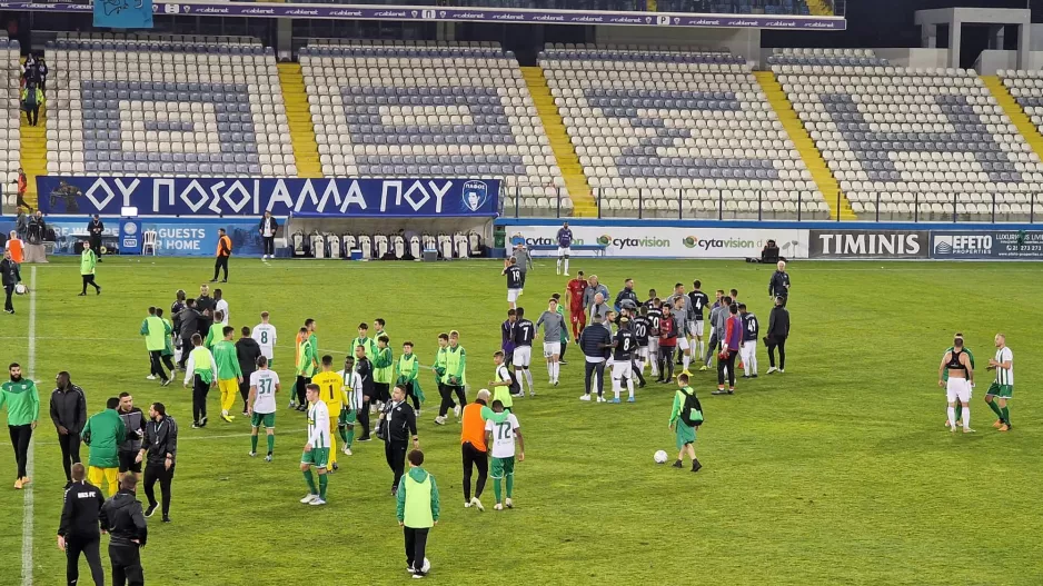 Άρης - Πάφος: Το ντέρμπι ήταν απολαυστικό και μοιράστηκε (φώτος) 