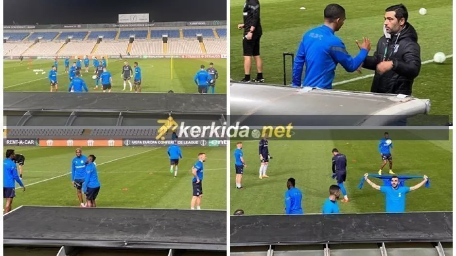 Το Kerkida στην προπόνηση του Απόλλωνα (ΦΩΤΟΣ)