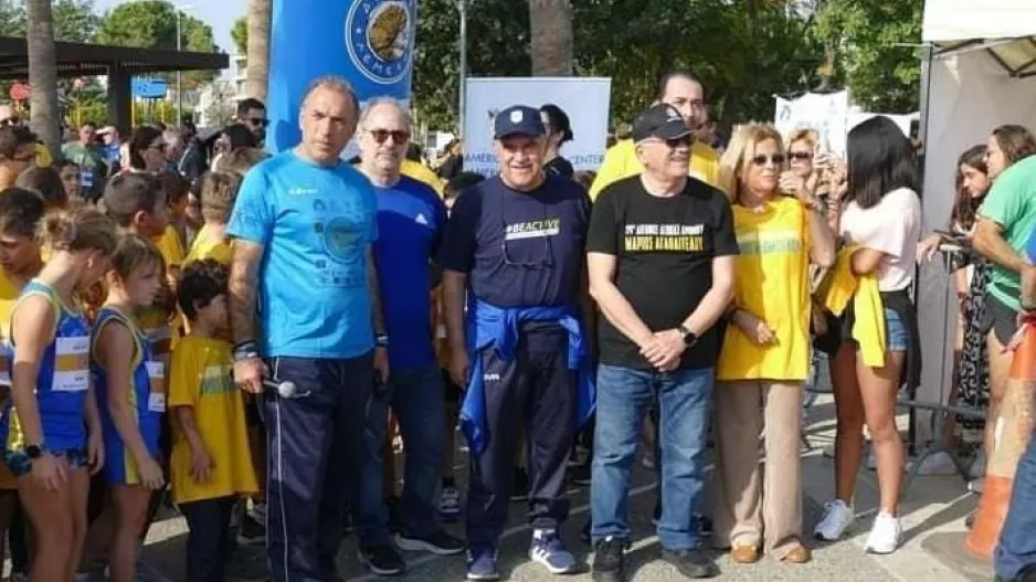 Στον Διεθνή Αγώνα Δρόμου "Μάριος Αγαθαγγέλου"  ο Α. Μιχαηλίδης