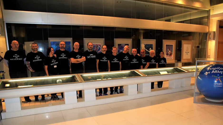 ΚΟΕ: Συμμετέχει και φέτος στην εκστρατεία  Movember Cyprus