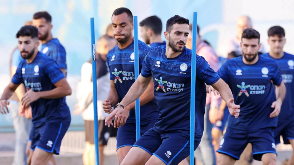 Προπόνηση Εθνικής: Περισσότερα κλικς από τη Λάρνακα... 