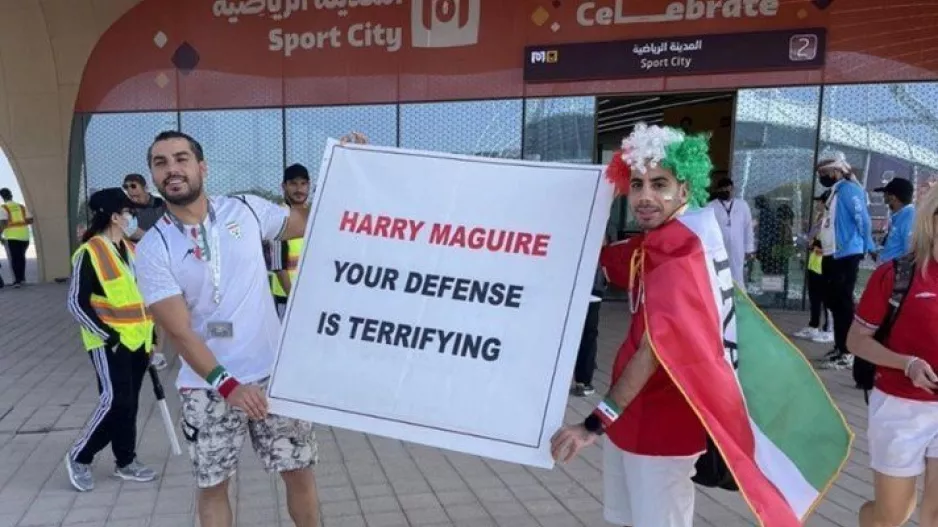 Τρολάρισμα... υψηλού επιπέδου: "Harry Maguire, your defense is terrifying"!