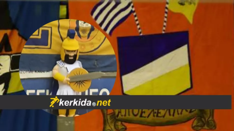 Η πρώτη εμφάνιση της μασκότ του ΑΠΟΕΛ - Ο "ΑΠΟΕΛάρας" o Έλληνας Μακεδόνας Στρατηγός! (φώτο)