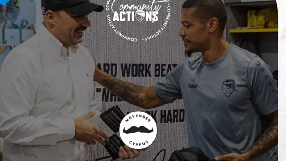 Πάφος: Επίσκεψη από το Movember Cyprus 