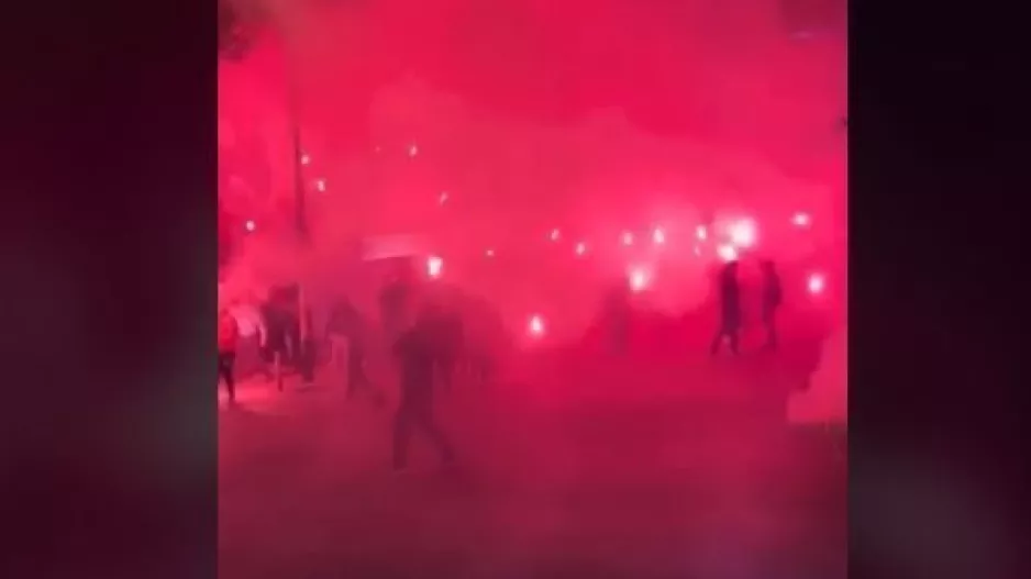 "Κάηκε" ο Σύνδεσμος για τα 96χρονα του ΑΠΟΕΛ (βίντεο)