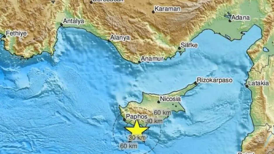 Νέος σεισμός ταρακούνησε την Λεμεσό!