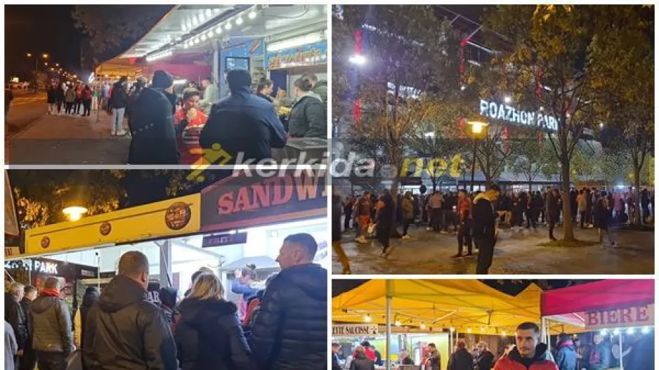 Έξω... απ' το "Roazhon Park"/ Φαγητό, ποτό και διασκέδαση! (Φώτος)