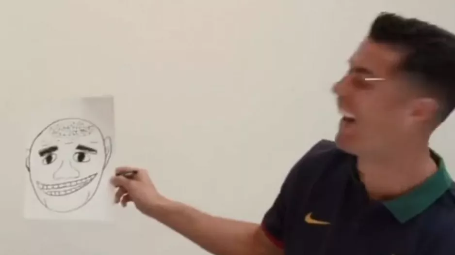 Κλάμα με Κριστιάνο και σκίτσο... Πέπε! 