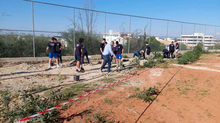 Δεντροφύτευση από Εθνική U17 Ανδρών: Χορηγία στην ΚΟΠΕ από Υπουργείο Γεωργίας
