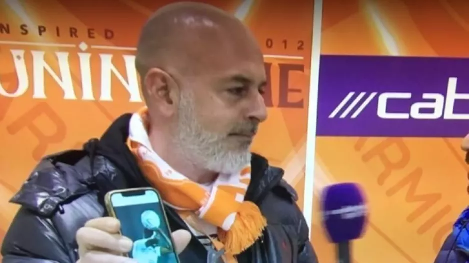 Δήλωση με ΦΩΤΟ: "Ο παίκτης της Πάφου αποκρούει με δυο χέρια"