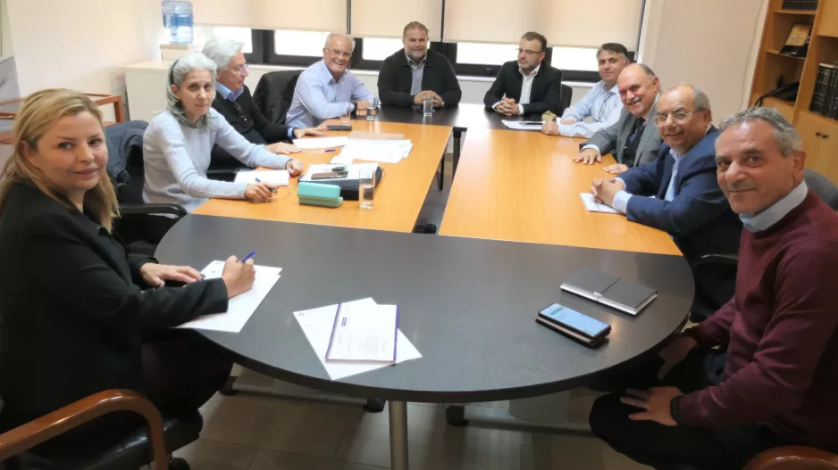 Συνάντηση με τον Κυπριακό Σύνδεσμο Αυτοκινήτου στον ΚΟΑ