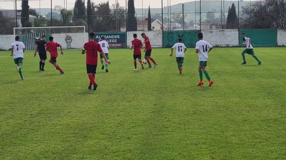 Προχώρησαν νικηφόρα Ολυμπιακός και Εθνικός Άχνας (Παγκύπριο Κ15)