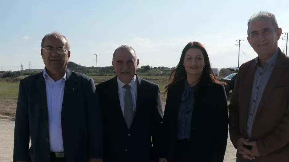 O ΚΟΑ στην κατάθεση θεμέλιου λίθου στο Πολυδύναμο Αθλητικό Κέντρο Μαρωνιτών