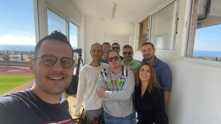 Φυτούλα με τους ρεπόρτερ του Παναθηναϊκού!