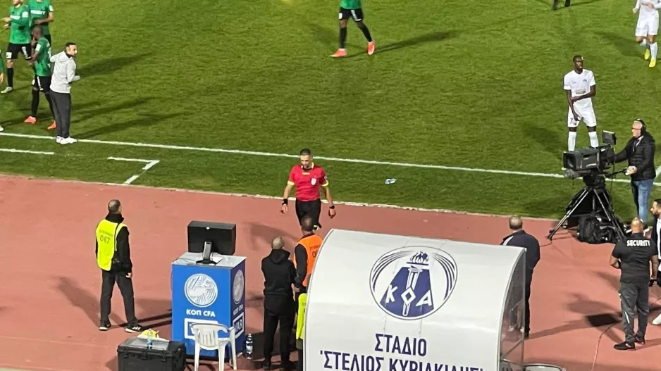 Άκυρο το γκολ του Ζάιρο για οφσάιντ του Τάνκοβιτς