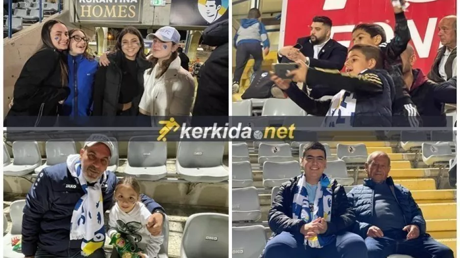 (ΦΩΤΟΣ Kerkida) O κόσμος στο "Στέλιος Κυριακίδης"