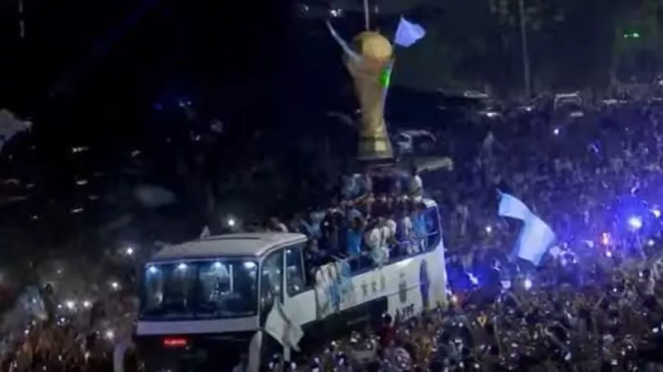 ΑΡΓΕΝΤΙΝΗ/ Χαμός στην υποδοχή των παγκόσμιων πρωταθλητών!