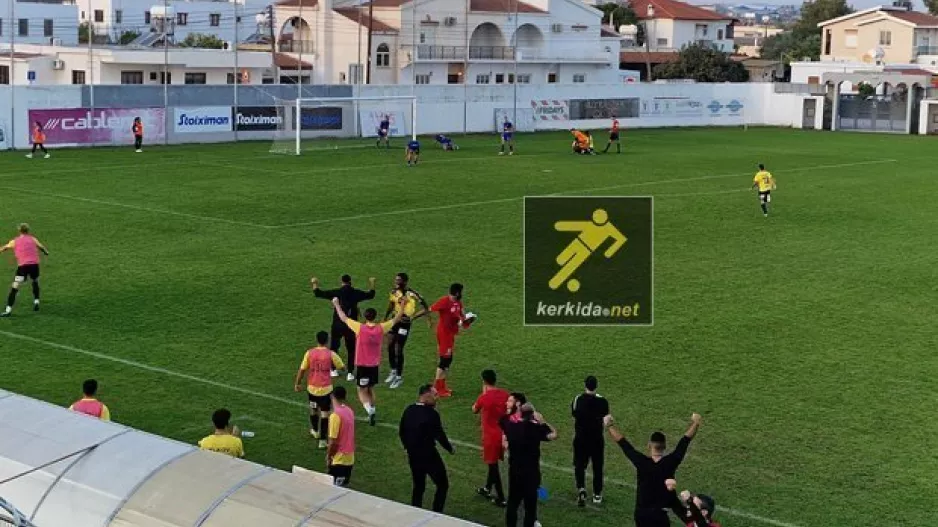 Ομόνοια Αρ. - Πέγεια: Μεγάλο "διπλό" με ένα στην αρχή και ένα στο τέλος (φώτος)
