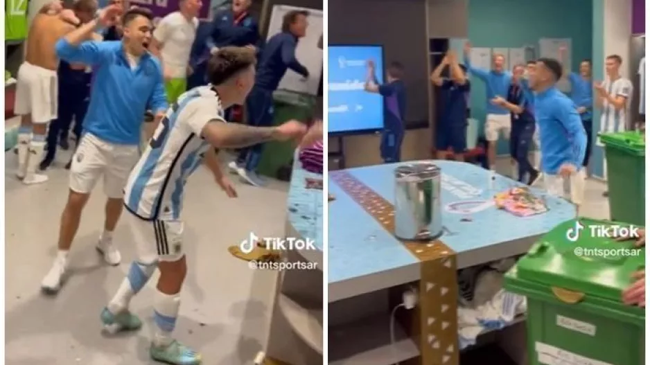 (ΒΙΝΤΕΟ) Μετά την πρόκριση, τα... έσπασαν στο αποδυτήριο!