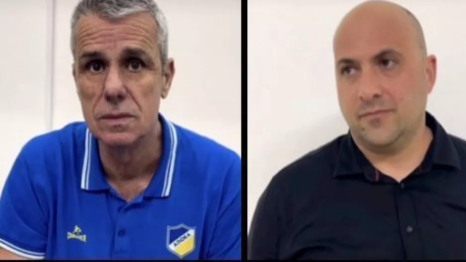 Σούμποτιτς & Ματσεντίδης στην κάμερα του CB (βίντεο)