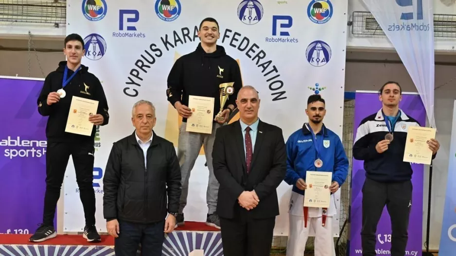 Στο Παγκύπριο Πρωτάθλημα Καράτε ο Κωστάκης Κουκκουλλής