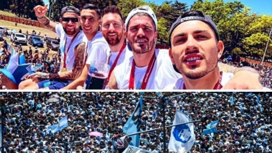 (BINTEOΣ) Ανθρώπινη... παλίρροια αποθέωσε τους πρωταθλητές κόσμου 