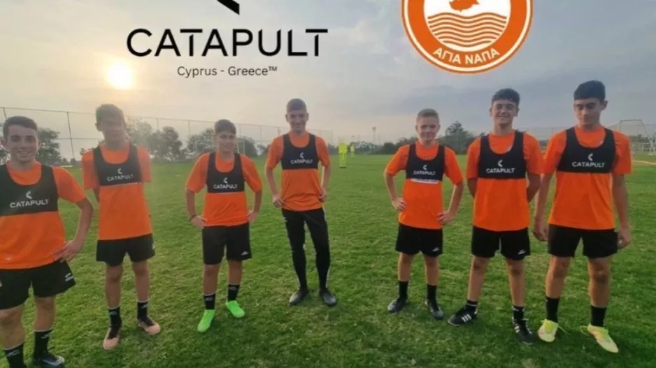 Η τεχνολογία «Catapult GPS System» στην Αγία Νάπα