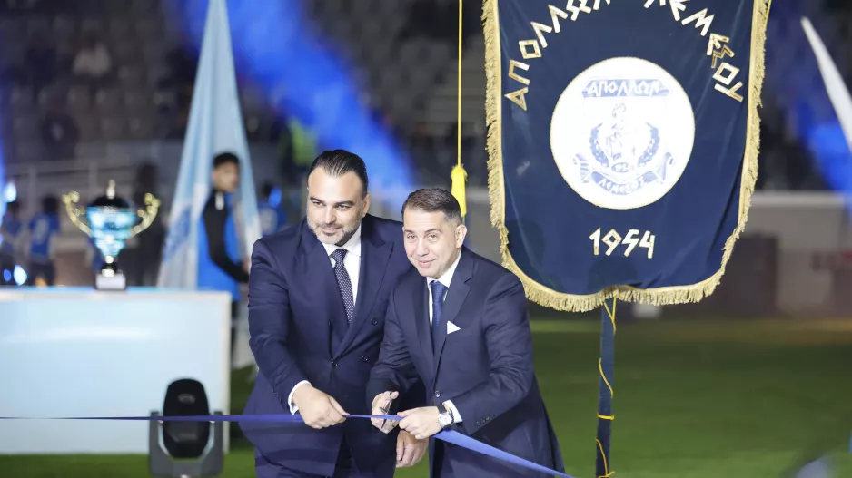 Εκοψαν κορδέλα οι πρόεδροι του Απόλλωνα (φώτος)