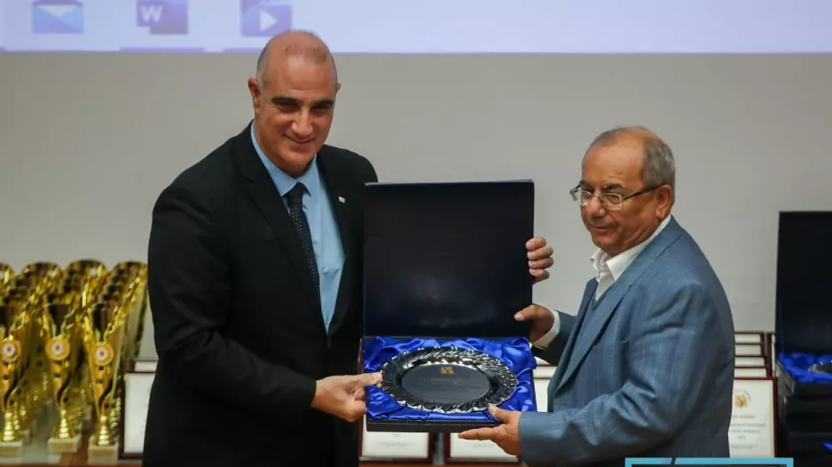 Στις βραβεύσεις της Κυπριακής Ομοσπονδίας Καράτε ο Σωτήρης Αδάμου