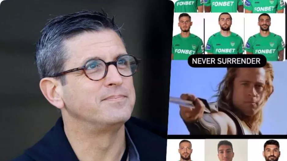 Τους πωρώνει ενόψει Άρη:  "Μη ξεχνάτε πόσο επικίνδυνοι είμαστε, είμαστε λιοντάρια"
