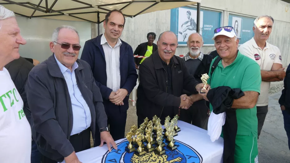 Στα εγκαίνια των ανακαινισμένων γηπέδων του ΓΣΟ ο Ανδρέας Μιχαηλίδης