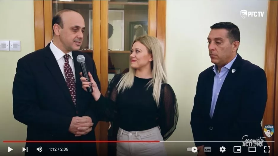 Πήρε σάρκα και οστά η σπουδαία κίνηση της Πάφος Fc/ΒΙΝΤΕΟ