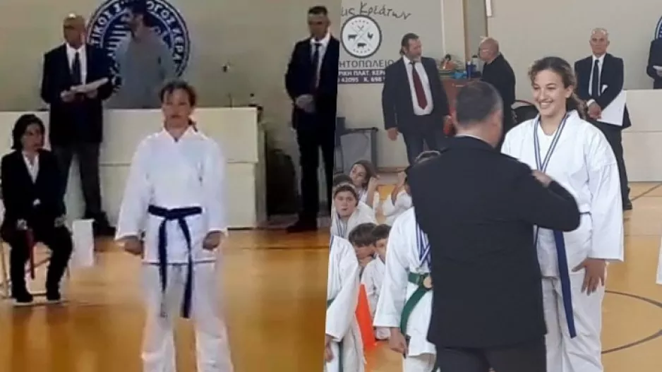 Δύο χρυσά η Χριστίνα - Μαρίνα! 